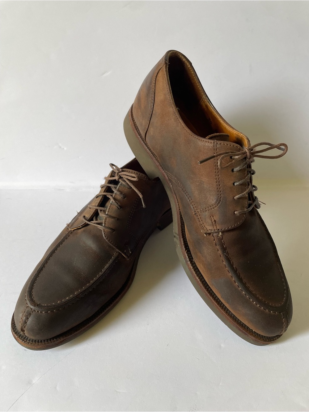 Men’s Cole Haan Oxford Brown Leather Lace Up Shoes 9 M